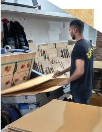 Custom Cartons Production line